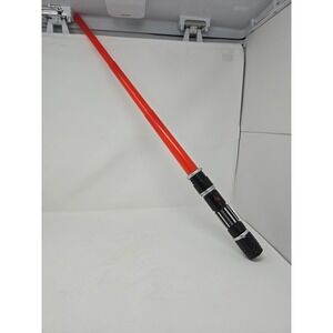 Star Wars Darth Vader Red Lightsaber LFL 32" Hasbro 2009 Sounds And Light Tested